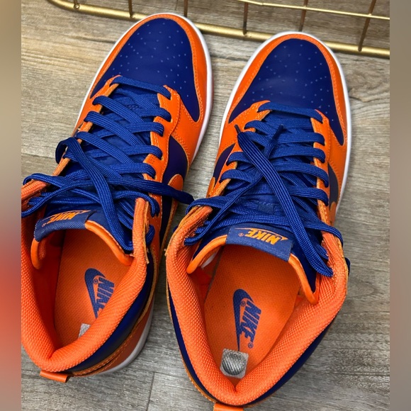 Nike Dunk High-“Knicks”- Clean-size 9m-original box-No star fading-No heel drag - Picture 8 of 16